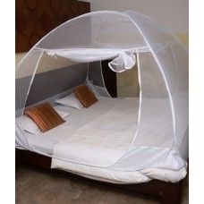 Deals, Discounts & Offers on Home Appliances - Classic White-Premium Double bed Mosquito Net