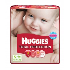 Deals, Discounts & Offers on Baby Care - Huggies Total Protection Diapers Pack Of 46