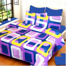 Deals, Discounts & Offers on Home Decor & Festive Needs - IWS Cotton Printed Double Bedsheet
