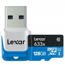 Deals, Discounts & Offers on Mobile Accessories - Lexar High-Performance 128Gb Microsdxc 633X Uhs-I Mobile Flash Memory Card