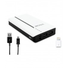 Deals, Discounts & Offers on Power Banks - U-globe Ug-957b 10400 Mah Power Bank With Usb Cable And Adapter