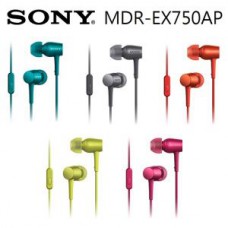 Deals, Discounts & Offers on Mobile Accessories - Sony Mdr-ex750ap In Ear Canal Stereo Earphones With Mic