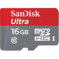 Deals, Discounts & Offers on Mobile Accessories - SanDisk Ultra 16 GB MicroSDHC Class 10 80 MB/s Memory Card
