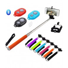 Deals, Discounts & Offers on Mobile Accessories - Your Choice Selfie Stick With Bluetooth Remote