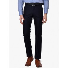 Deals, Discounts & Offers on Men Clothing - Flat 50% off on Kingswood Navy Blue Solid Chinos