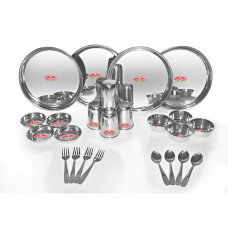 Deals, Discounts & Offers on Home Appliances - Aristo 24pcs Stainless Steel Dinner Set