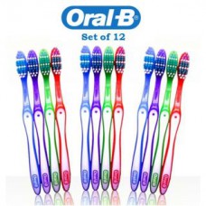 Deals, Discounts & Offers on Accessories - New Oral-B Shiny Clean Toothbrush Set of 12 + Extra 10% Cashback