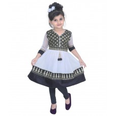 Deals, Discounts & Offers on Baby & Kids - Pinky White Salwar Suit For Girls