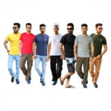 Deals, Discounts & Offers on Men Clothing - Clou PO7 Mens T-Shirt