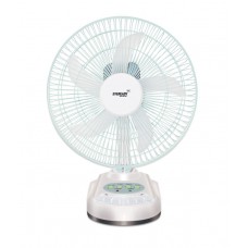 Deals, Discounts & Offers on Home Appliances - Eveready 10 Inch Rechargeable Table Fan with LED Light RF-04