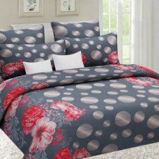Deals, Discounts & Offers on Home Appliances - Designer cotton double bed sheet with 2 pillow covers