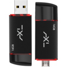 Deals, Discounts & Offers on Computers & Peripherals - AXL Dual Hybrid 16GB 16 GB On-The-Go Pendrive
