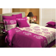 Deals, Discounts & Offers on Home Appliances - Zesture Cotton Floral Queen sized Double Bedsheet