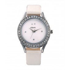 Deals, Discounts & Offers on Women - Oleva Olw-15 Ladies Leather Watch With Genuine Leather Strap