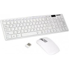 Deals, Discounts & Offers on Computers & Peripherals - 100% Orignal Terabyte White Wireless Keyboard With Mouse 2.4 GHz with warranty