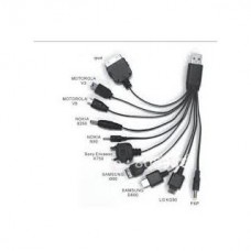 Deals, Discounts & Offers on Mobile Accessories - 10 In 1 Universal Usb To Mobile Charging Cable