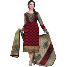Deals, Discounts & Offers on Women Clothing - Shree Ganesh Cotton Printed Salwar Suit Dupatta Material