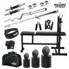 Deals, Discounts & Offers on Health & Personal Care - Headly 65Kg Total Fitness Home Gym