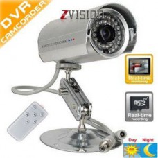 Deals, Discounts & Offers on Cameras - Bullet 24ir Night Vision Cctv Camera Dvr With Memory Card Slot Remote