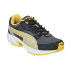 Deals, Discounts & Offers on Foot Wear - Puma Pluto Dp Grey And Yellow Sports Shoe