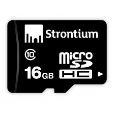Deals, Discounts & Offers on Mobile Accessories - Strontium 16GB MicroSD Memory Card
