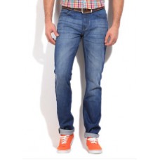 Deals, Discounts & Offers on Men Clothing - Newport Slim Fit Fit Men's Blue Jeans