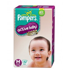 Deals, Discounts & Offers on Baby Care - Pampers Active Baby Medium Size Diapers
