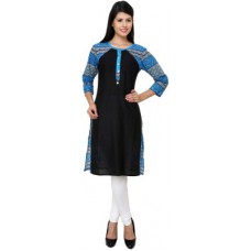 Deals, Discounts & Offers on Women Clothing - Rangeelo Rajasthan Casual Printed Women's Kurti