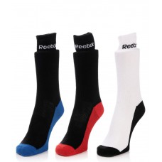Deals, Discounts & Offers on Men - Reebok Men's Flat Knit Crew Socks - 3 pair pack
