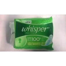 Deals, Discounts & Offers on Women - Whisper Ultra Clean L Wings 8 Pads Pack of 4
