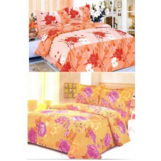 Deals, Discounts & Offers on Home Appliances - Pack Of 2 Double Bedsheets With 4 Pillow Covers