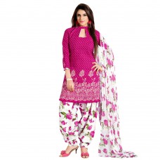 Deals, Discounts & Offers on Women Clothing - Shonaya Printed Poly Cotton Unstitched Dress Material