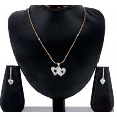 Deals, Discounts & Offers on Earings and Necklace - Flat 60% off on Locket Set