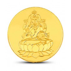 Deals, Discounts & Offers on Home & Kitchen - 1 gm 22kt purity 916 Fineness Lakshmi Gold Coin By CaratLane