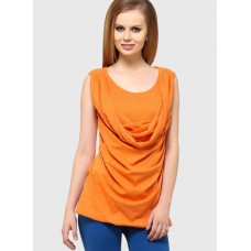 Deals, Discounts & Offers on Women Clothing - Ladybug Orange Solid Top