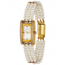 Deals, Discounts & Offers on Women - Oleva White Pearl Analog Wrist Watch for Women