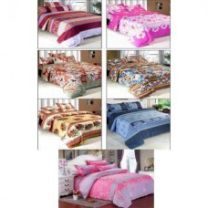 Deals, Discounts & Offers on Home Appliances - k decor set of 7 double bedsheets with 14 pillow covers