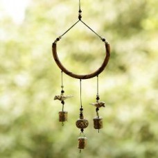 Deals, Discounts & Offers on Home Decor & Festive Needs - ExclusiveLane Wooden Wind Chime