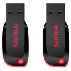 Deals, Discounts & Offers on Computers & Peripherals - SanDisk SDSDQM-016G-B35 Cruzer Blade 2Pcs Combo 16 GB Pen Drive