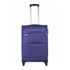 Deals, Discounts & Offers on Accessories - American Tourister Purple Polyester 4 Wheel Trolley