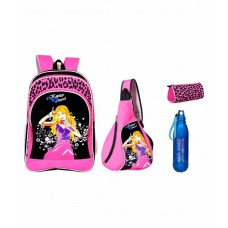 Deals, Discounts & Offers on Baby & Kids - Karban Multicolour School Bag with Pouch, Water Bottle and Shoulder Bag