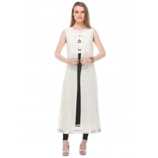 Deals, Discounts & Offers on Women Clothing - Flat 30% off on White GILET