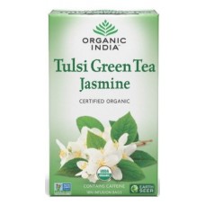 Deals, Discounts & Offers on Food and Health - Flat 6% off on Organic India Tulsi Jasmine Green Tea