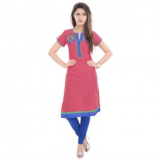 Deals, Discounts & Offers on Women Clothing - Rangeelo Rajasthan Casual Embroidered Women's Kurti at 75% offer