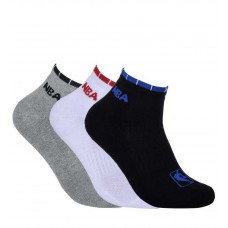 Deals, Discounts & Offers on Men - Mens Sports MSA-03-4100-01 Terry Ankle 3 Pair Socks at 63% offer