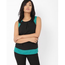 Deals, Discounts & Offers on Women Clothing - OXOLLOXO Sleeveless Top at 50% offer