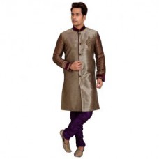 Deals, Discounts & Offers on Men Clothing - Flat 20% off on Trustedsnap Banarsi Silk sherwani