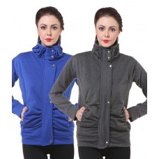 Deals, Discounts & Offers on Women Clothing - Flat 40% off on Purys Fleece Buttoned