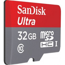 Deals, Discounts & Offers on Mobile Accessories - Flat 13% off on SanDisk Ultra 32 GB MicroSDHC Class Memory Card 