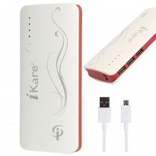Deals, Discounts & Offers on Power Banks - Ikare 10000Mah Three Port Universal Powerbank at 74% offer